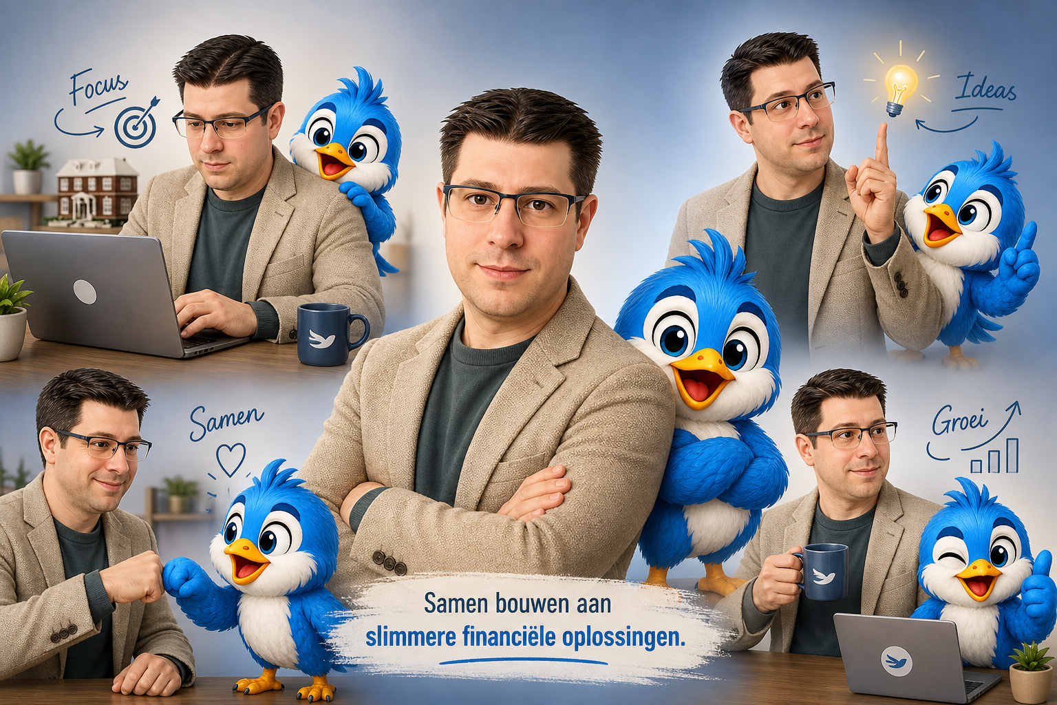 Michael Braam met BankBird